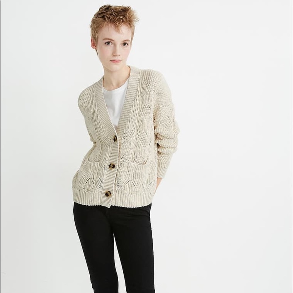Madewell Hillview Cardigan Sweater - Picture 2 of 6